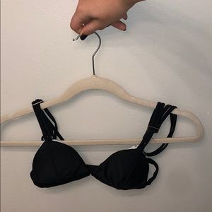 Cute black bathing suit top